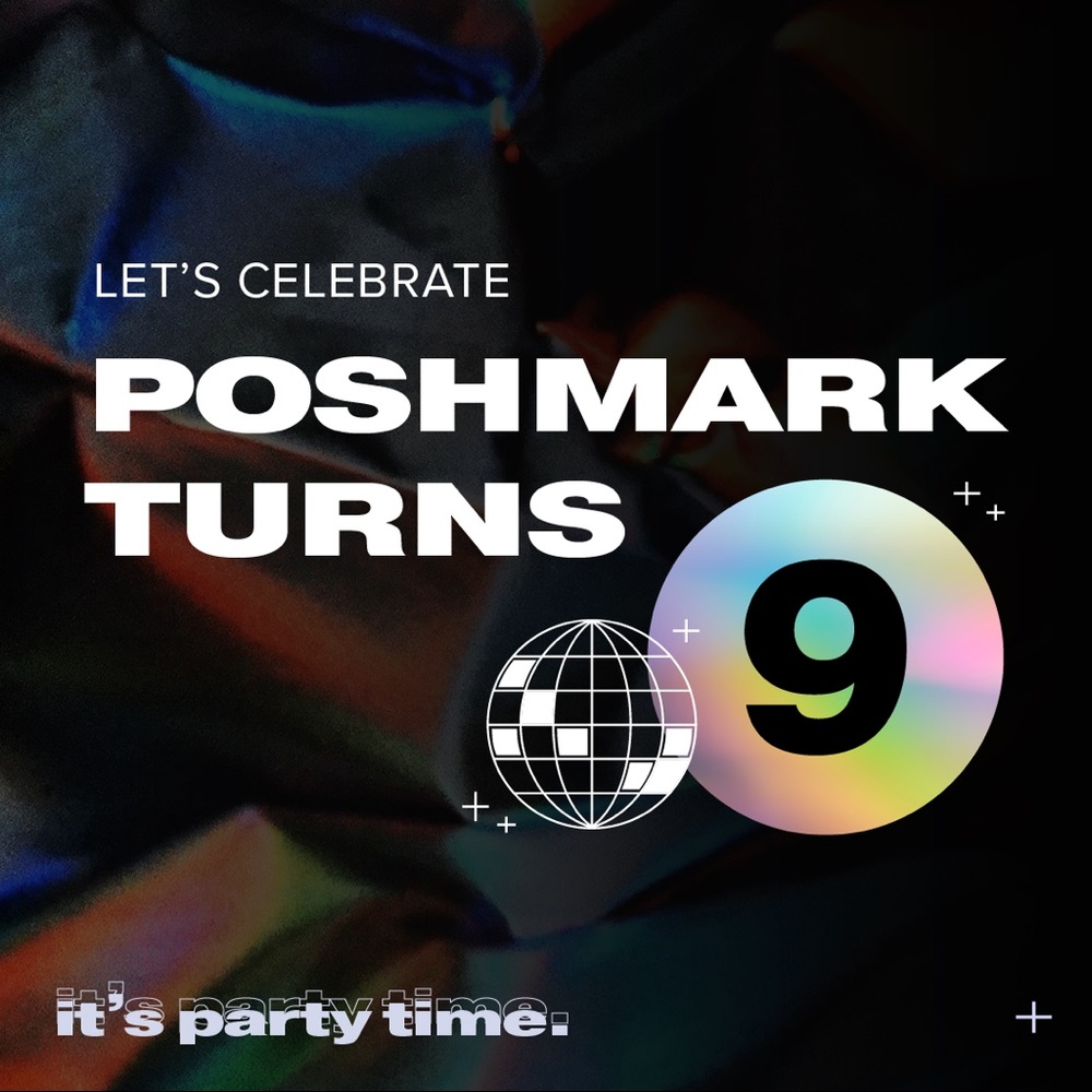 Poshmark’s 9th Birthday!!!!🎊🎉🎂 DEC. 5th @5pm